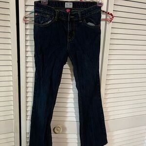 Dark Blue girl Bootcut Jeans